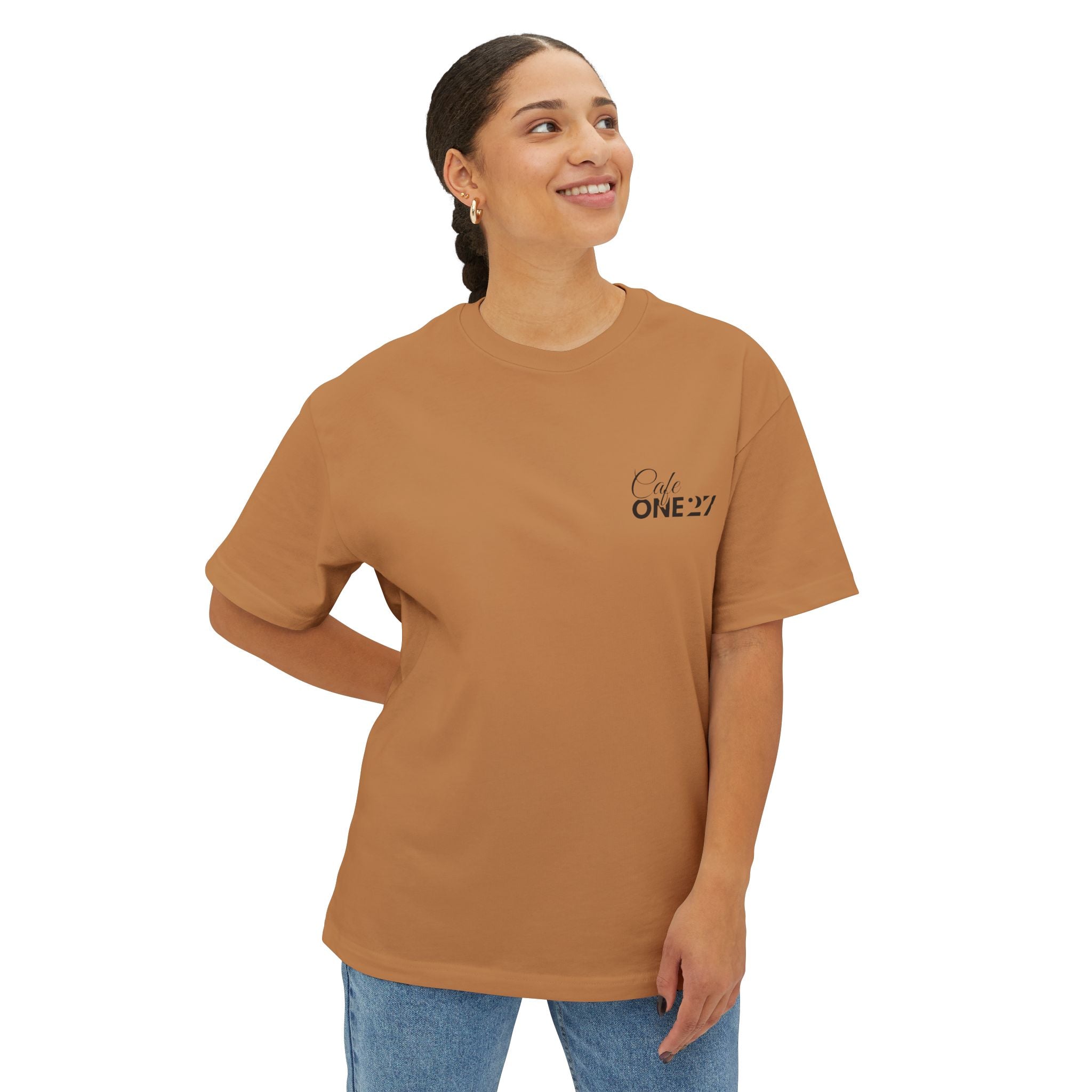 Cafe ONE27 Oversized Boxy Tee