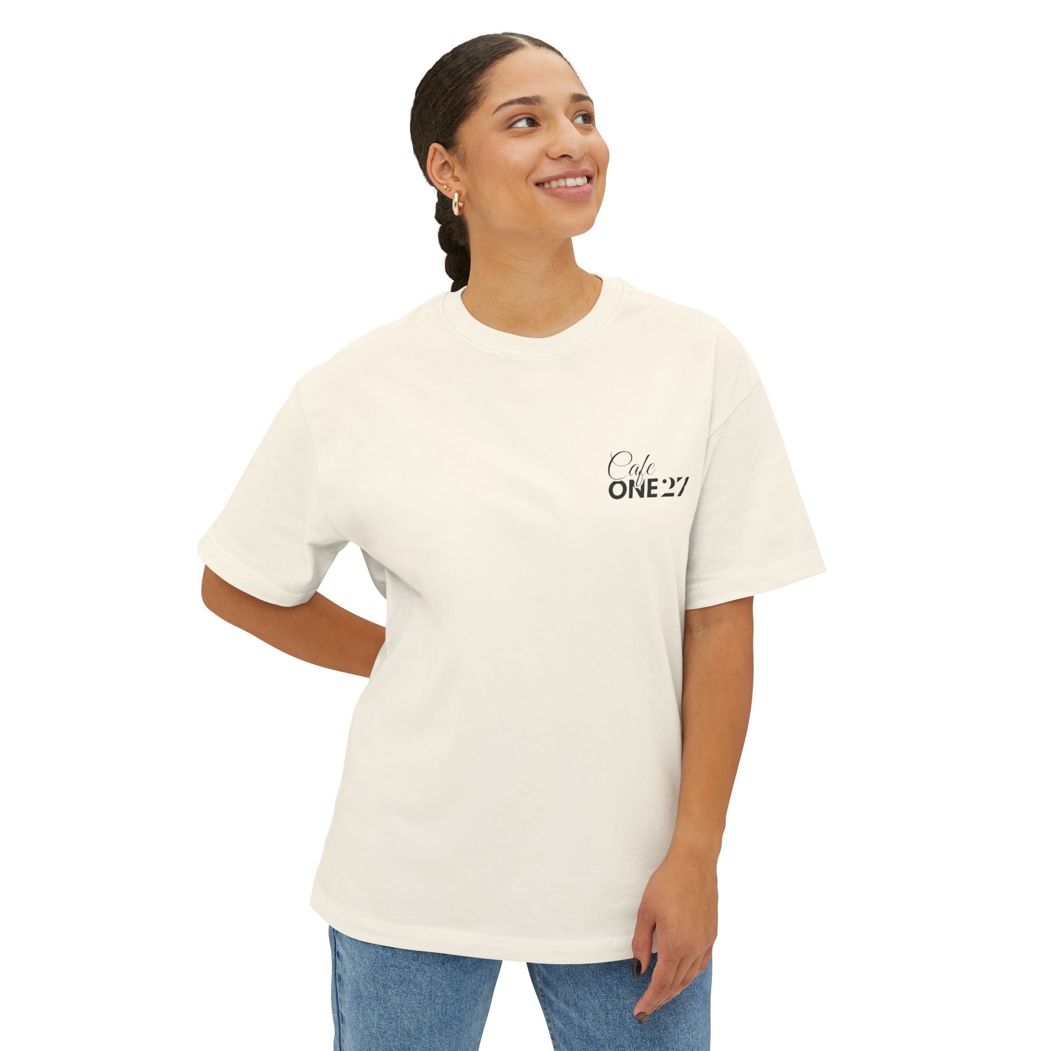 Cafe ONE27 Oversized Boxy Tee